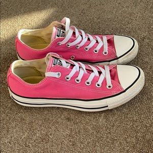 Pink Low Top Converse